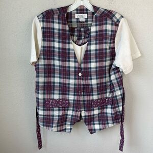 Vintage C’ Mon Matching Top and Shorts Size M EUC